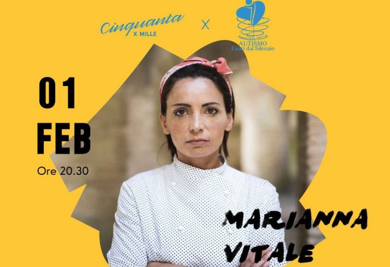 Cinquanta x Mille continua martedì 1 febbraio con Marianna Vitale.