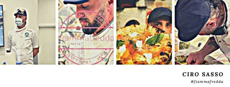 Il Pizzaiolo Ciro Sasso, paradossalmente, riscalda il suo Storytelling del food, con una Fiammafredda, in Pizzeria, inaugurata il 24/04/22, per continuare il Suo essere vincente