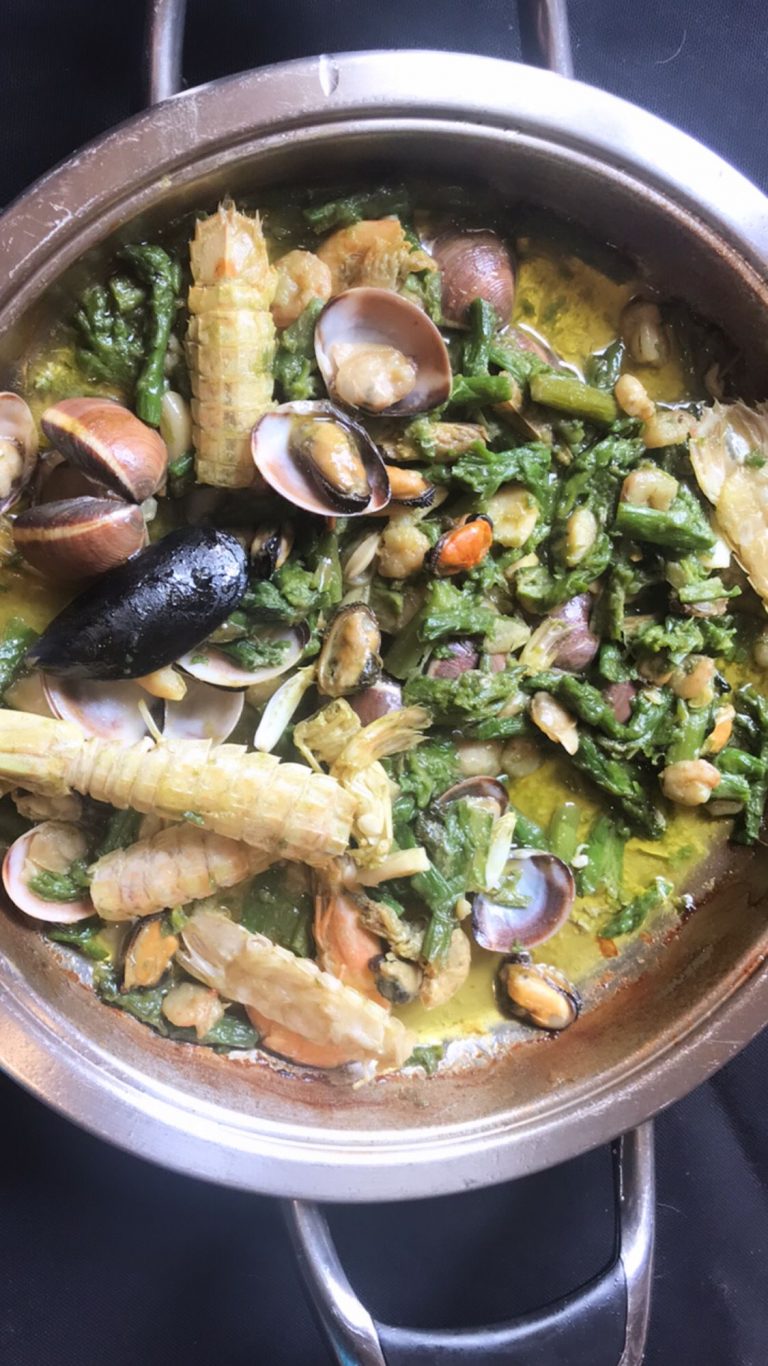 Anche gli asparagi diventano freschi se ai sapori di mare