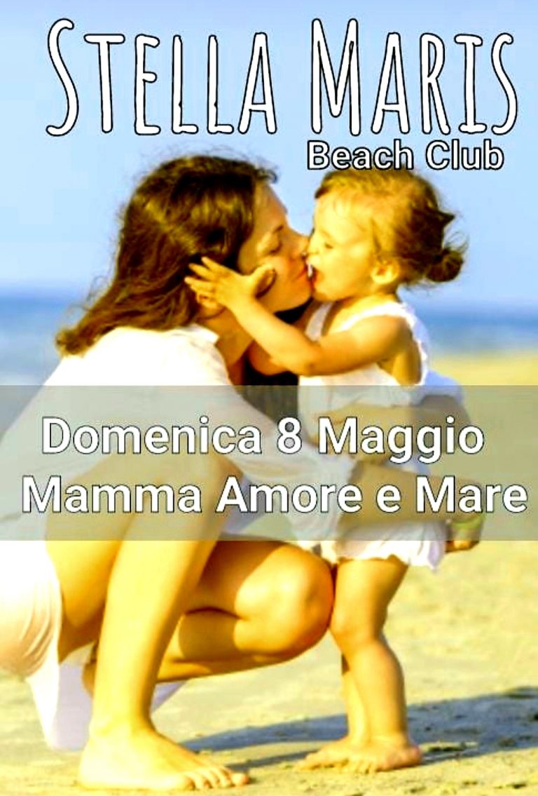 Lo Stella Maris Beach Club tra i lidi che per la festa della mamma organizzano un pranzo