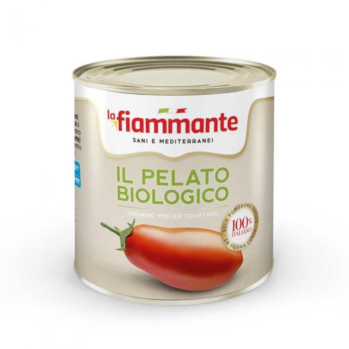 Il Pomodoro Pelato BIO La Fiammante è tra i nostri prodotti e i prodotti per la Ristorazione per preparazioni genuine