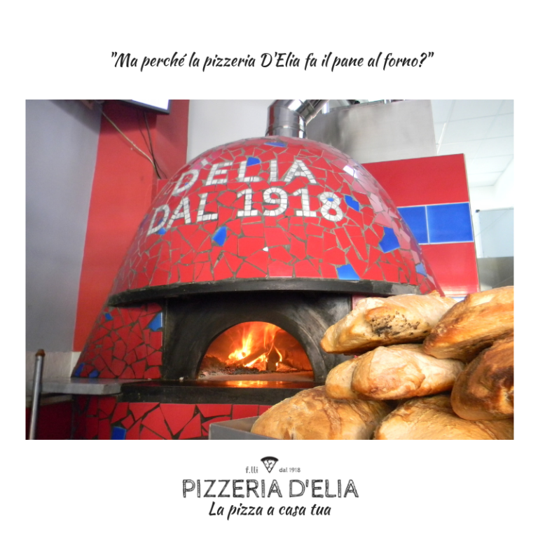 I Personaggi dell’arte bianca alla Pizzeria D’Elia dall’impasto per Pizza realizzano no Pane Pizza, ma Pane Cafone cotto in un forno da Pizza a legna