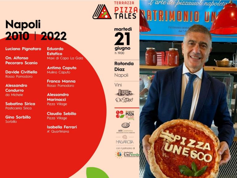 Al PizzaVillage l On. Pecoraro Scanio si batte per la tutela dei piatti tipici napoletani, rispettando i valori, e che la Pizza non diventi un #Fakefood