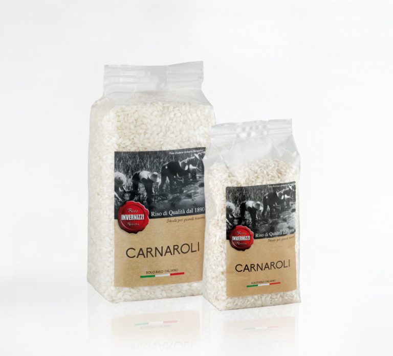 Per un buon risotto, tra i nostri prodotti e i prodotti per la Ristorazione c’è il riso Carnaroli Invernizzi