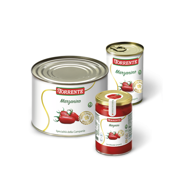 Il pomodoro Marzanino delLa Torrente è una specialità tra i nostri prodotti / prodotti per la Ristorazione