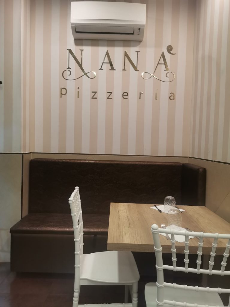 La tappa del Pizzalier, per le 4 degustazioni, la Pizzeria e Trattoria Nanà