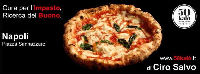 Ciro Salvo e lo Storytelling del food in Pizzeria per un impasto buono, da 50 Kalò