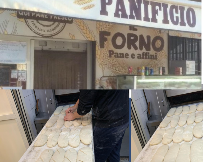 La visita come Eugenio_Fiorentino_food per apprezzare l’importanza dei tagli sul pane che migliorano la Panificazione al Panificio Il Forno, buono anche in Pizza a teglia