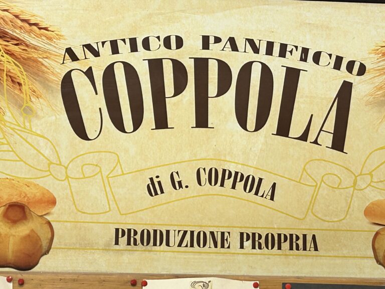 L’arte bianca al Panificio Coppola resta tradizionale e non va oltre