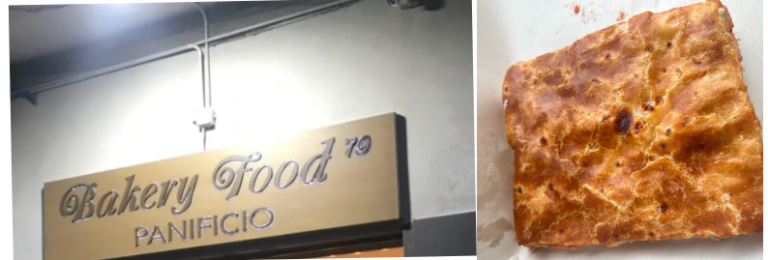 La Parigina del Panificio Bakery food 79, per un pulito Street food, da Rosticceria