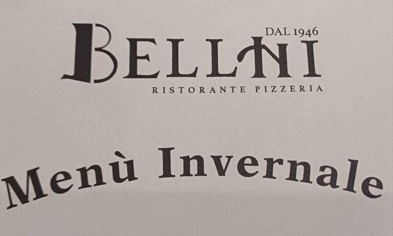 Al Ristorante Pizzeria Bellini la Pizza è di stagione, con le idee del menù invernale