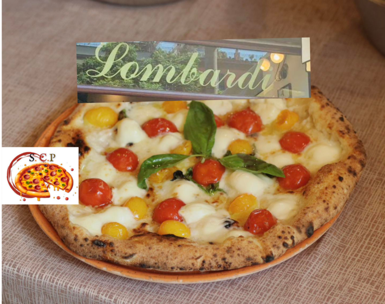 Il viaggio S. C. P. nel pomodorino giallo passa alla Pizzeria Lombardi per la Pizza Vesuvio